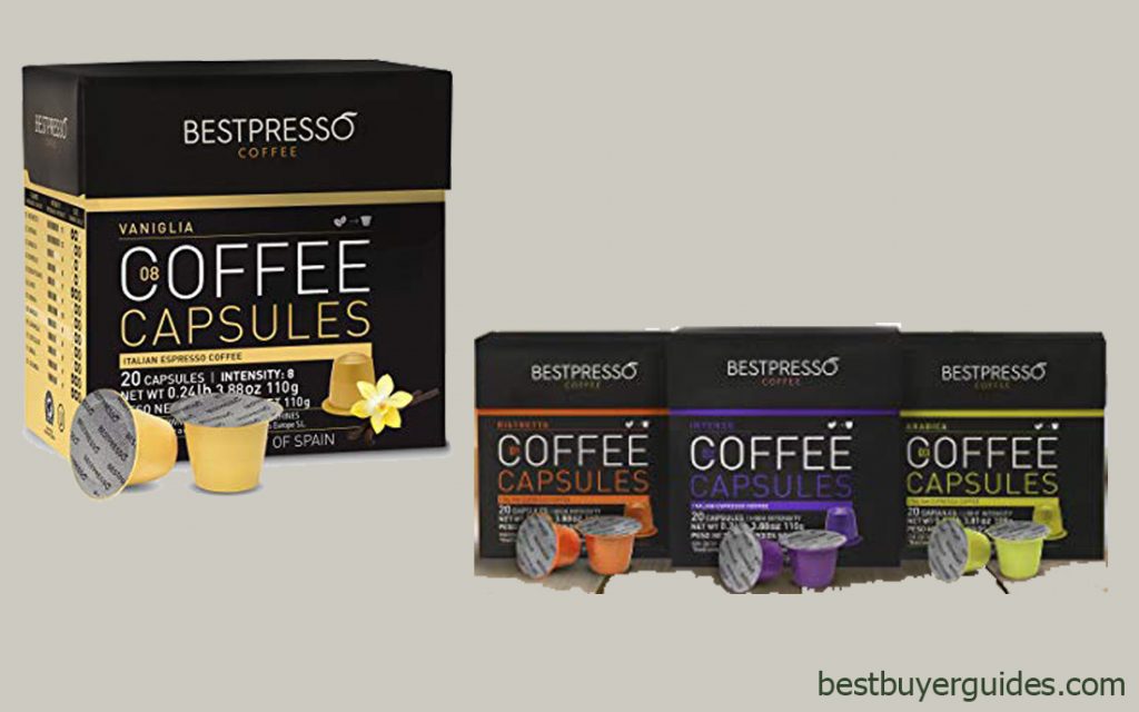 Bestpresso Coffee for Nespresso OriginalLine Machine
